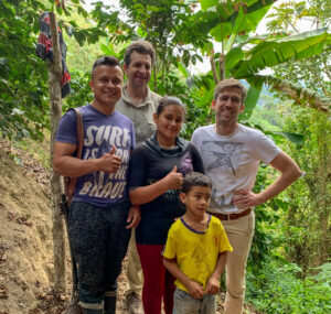 Onze zaakvoerder Geert Windels op bezoek bij Red Ecolsierra in Colombia 